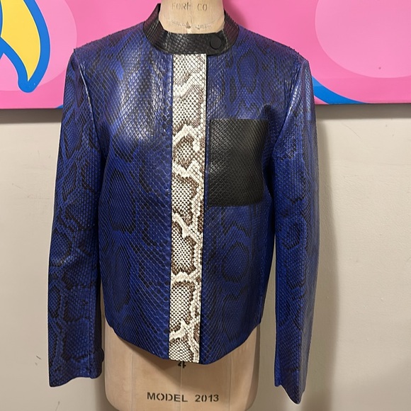 Proenza Schouler Python Jacket Runway - Picture 2 of 15